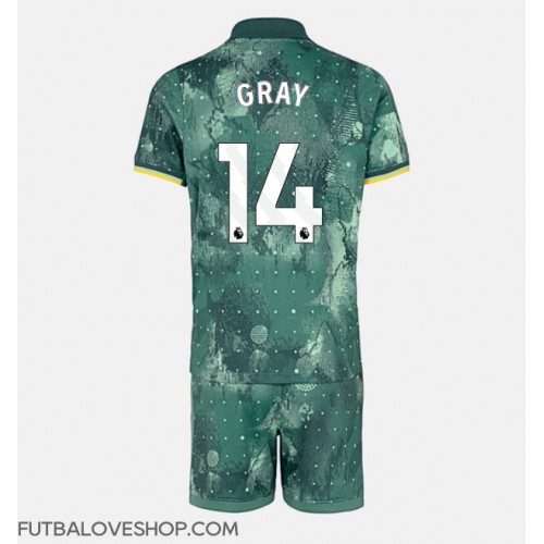 Dres Tottenham Hotspur Archie Gray #14 Tretina pre deti 2024-25 Krátky Rukáv (+ trenírky)